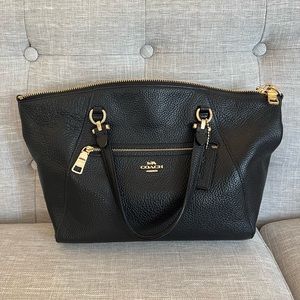 Coach bag. Good condition. 14” long x 4” wide and 9” tall